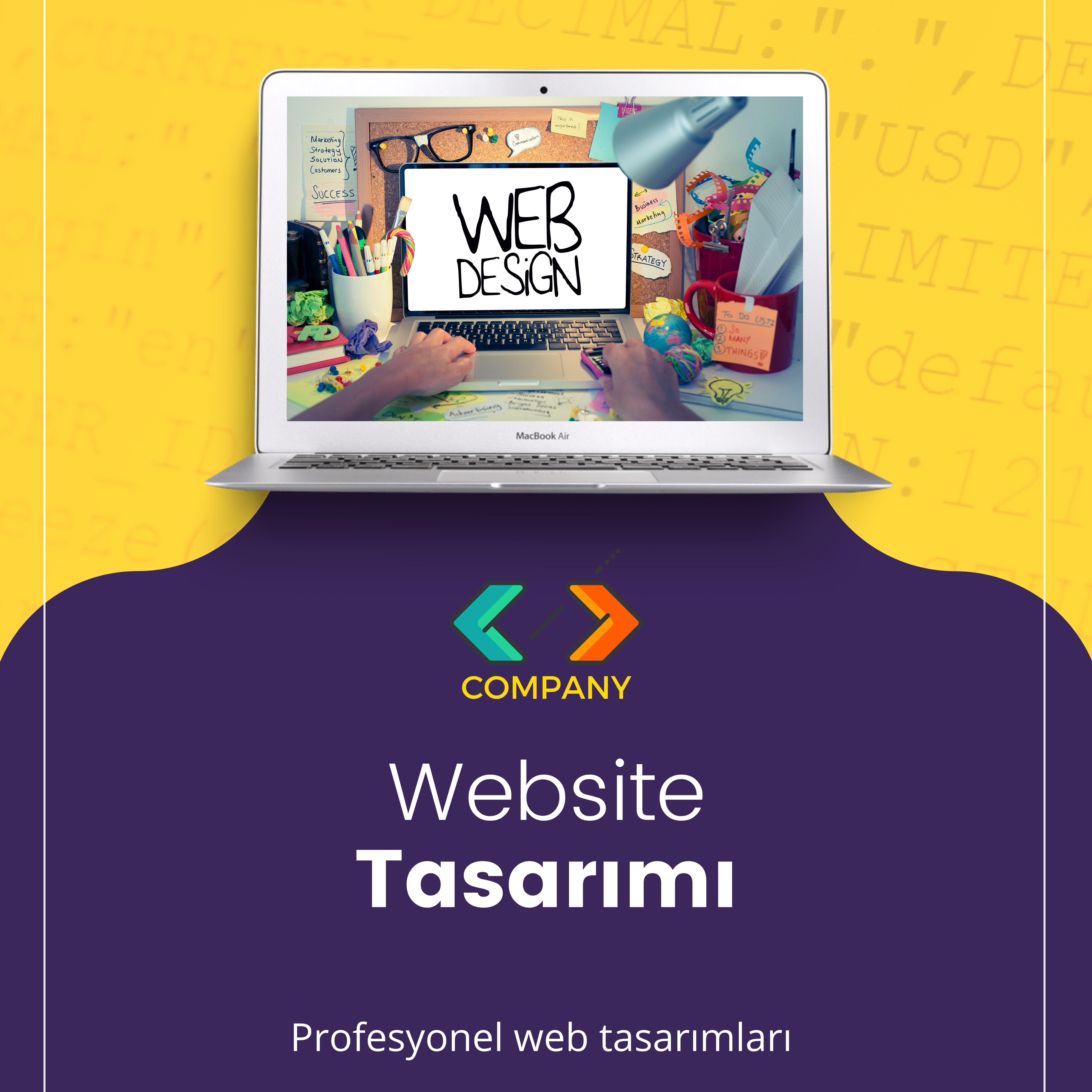 Profesyonel WordPress Web Tasarım | SEO Uyumlu ve Modern Siteler 1 cropped Web Design Development Agency Promotion Poster